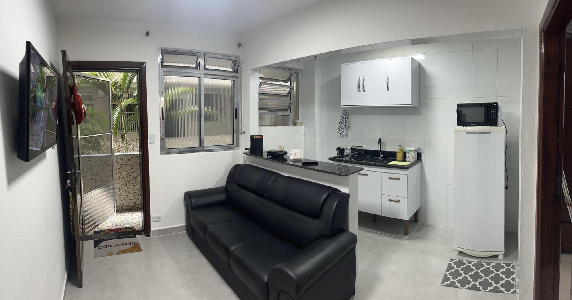 Apartamento 108 Condominio Serena A 150 Metros Da Praia - Guilhermina - Praia Grande Buitenkant foto
