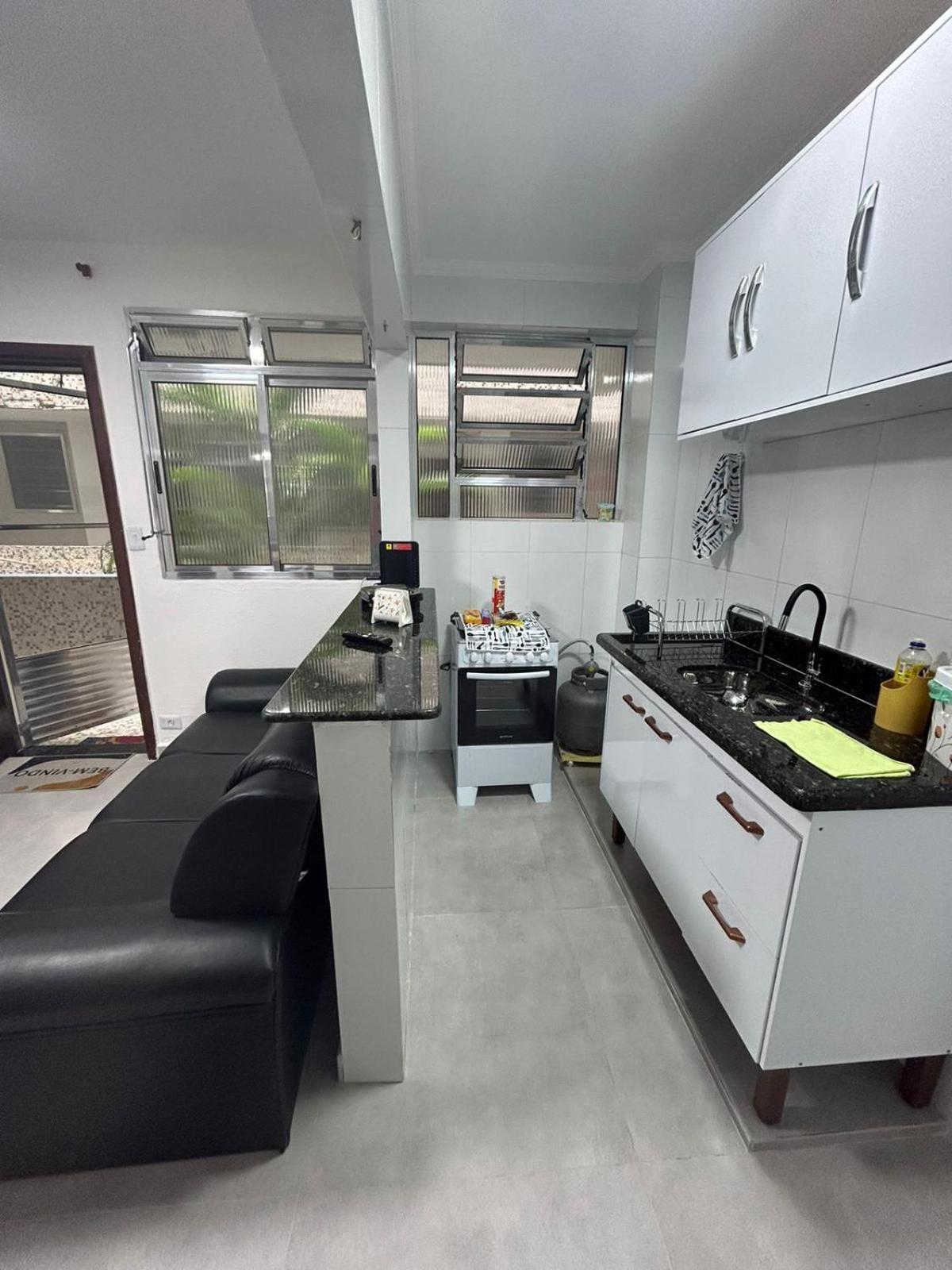 Apartamento 108 Condominio Serena A 150 Metros Da Praia - Guilhermina - Praia Grande Buitenkant foto